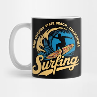 San Onofre State Beach California Surfing | Surfing lovers gifts Mug